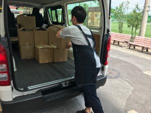 大学の研究室へ出張買取にお伺いしました。